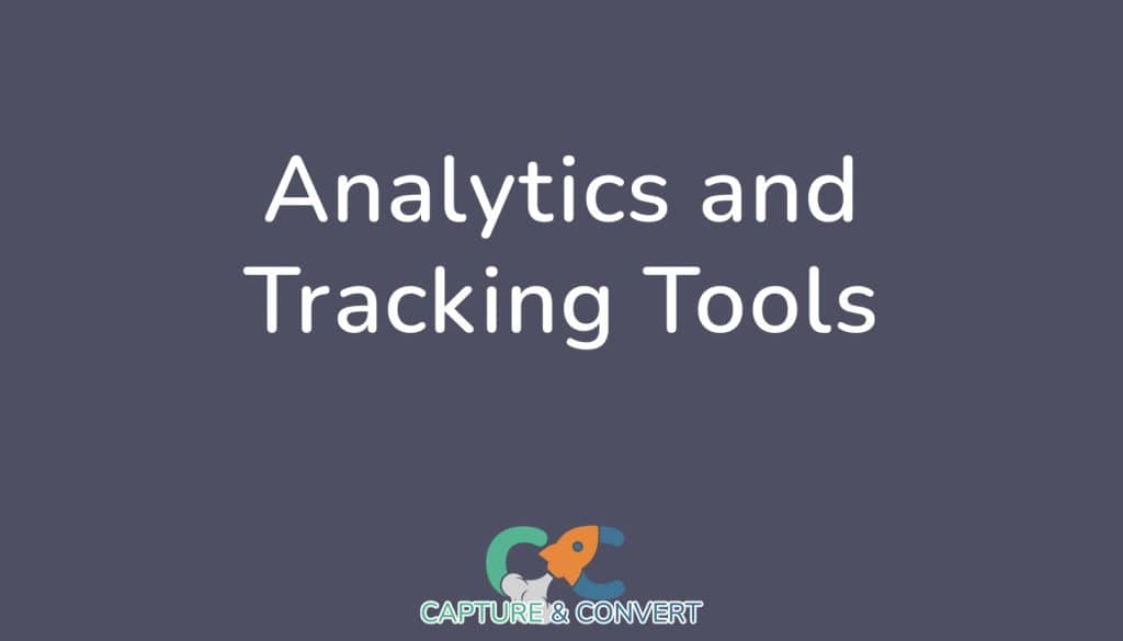 analytics and tracking tools