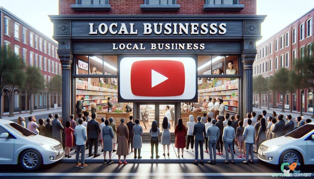 business storefront showcasing youtube ad