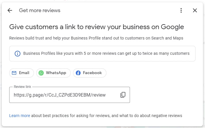 gain more positive reviews on your gbp profile