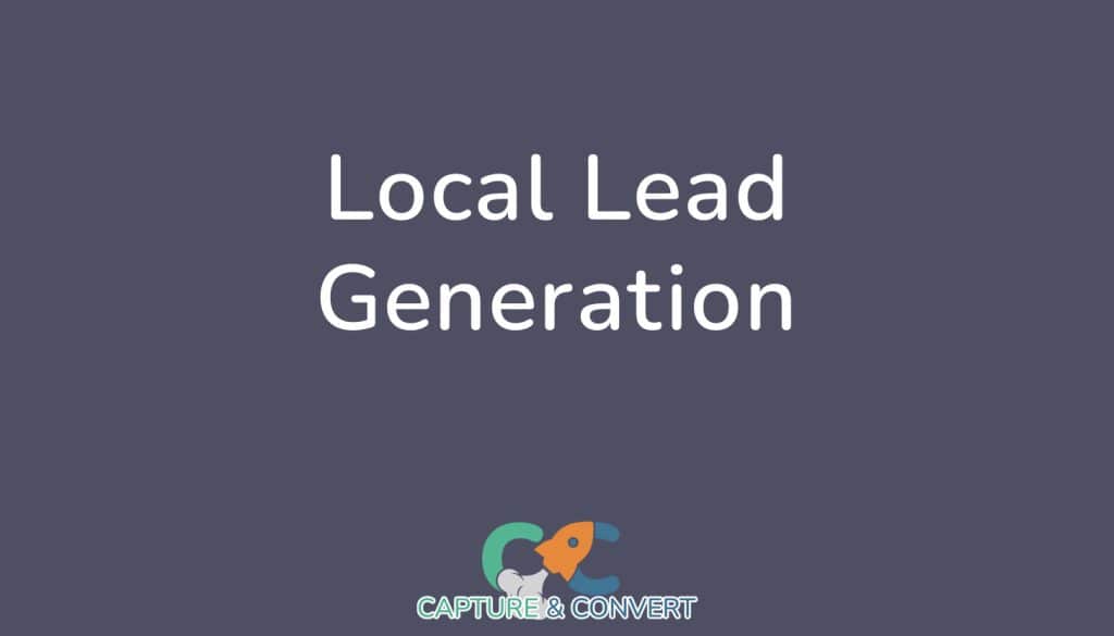 local lead generation