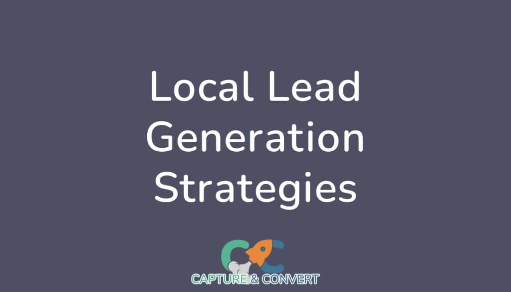 local lead generation strategies