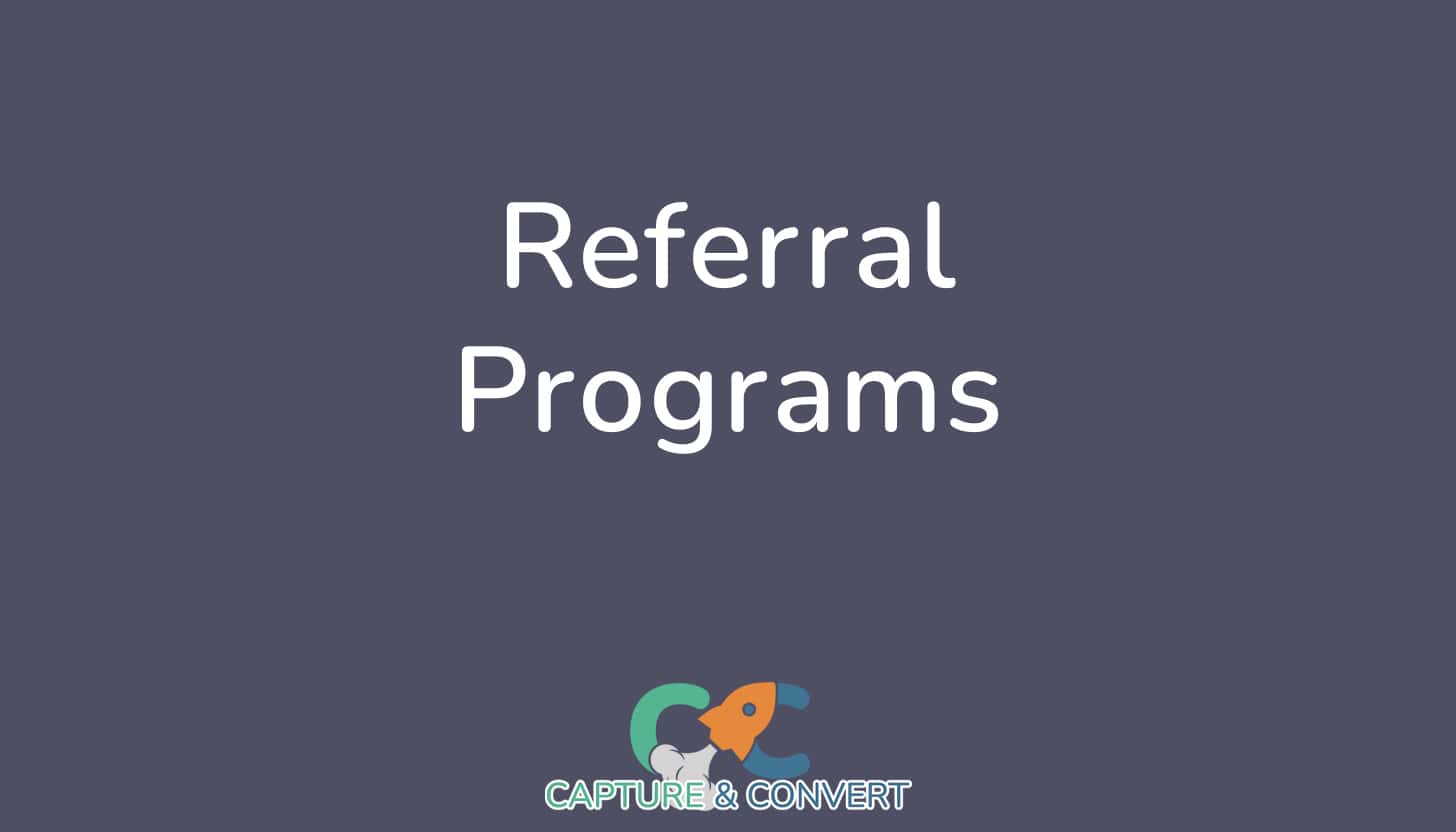 referral programs