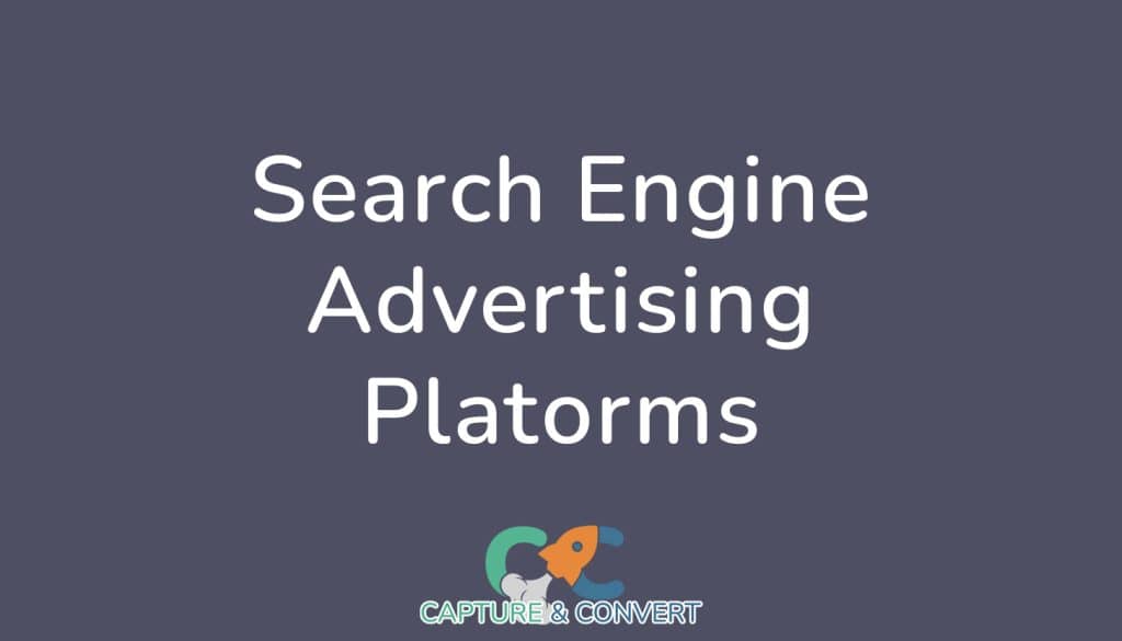 search engine advertising platforms