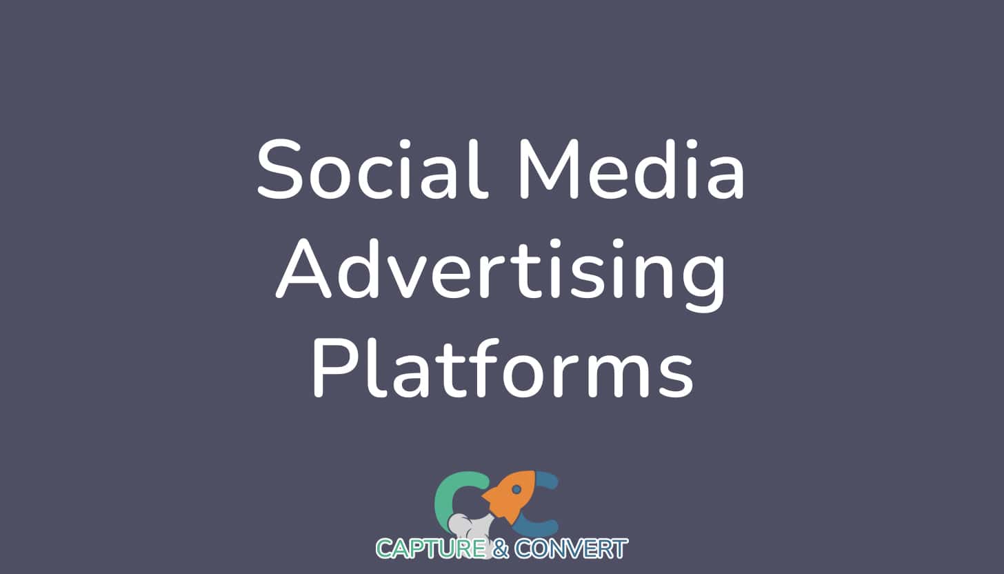 social media advertising platforms