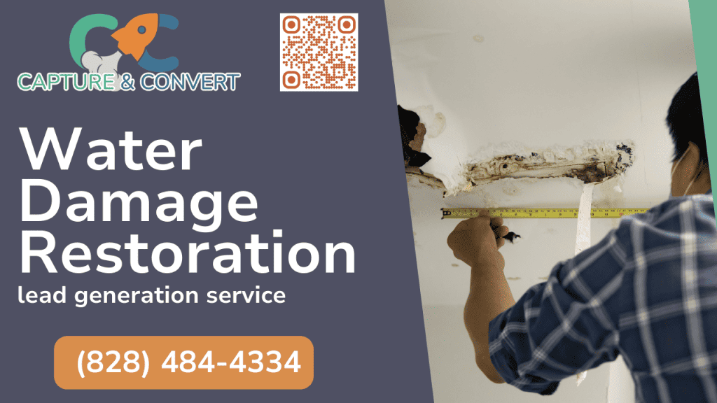 Water Damage Restoration Lead Generation Service